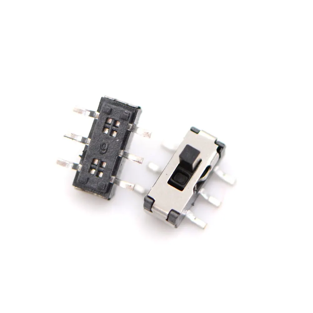 MSS22D18D Slide Switch Toggle 2P2T 2 Files 6 Feet DVD SMD 6P Wholesale 10PCS | Обустройство дома