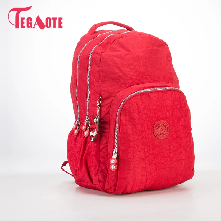 TEGAOTE рюкзак для девочек-подростков Mochila женский милый однотонный известный