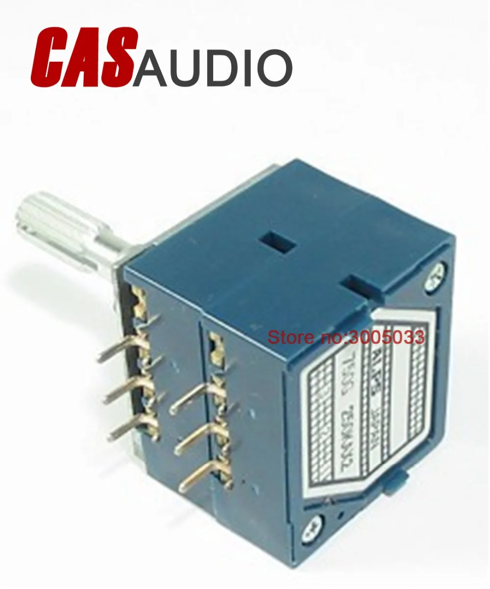 Genuine 50K Ohm ALPS Dual Potentiometer POT For Amplifier Preamp Headphone AMP