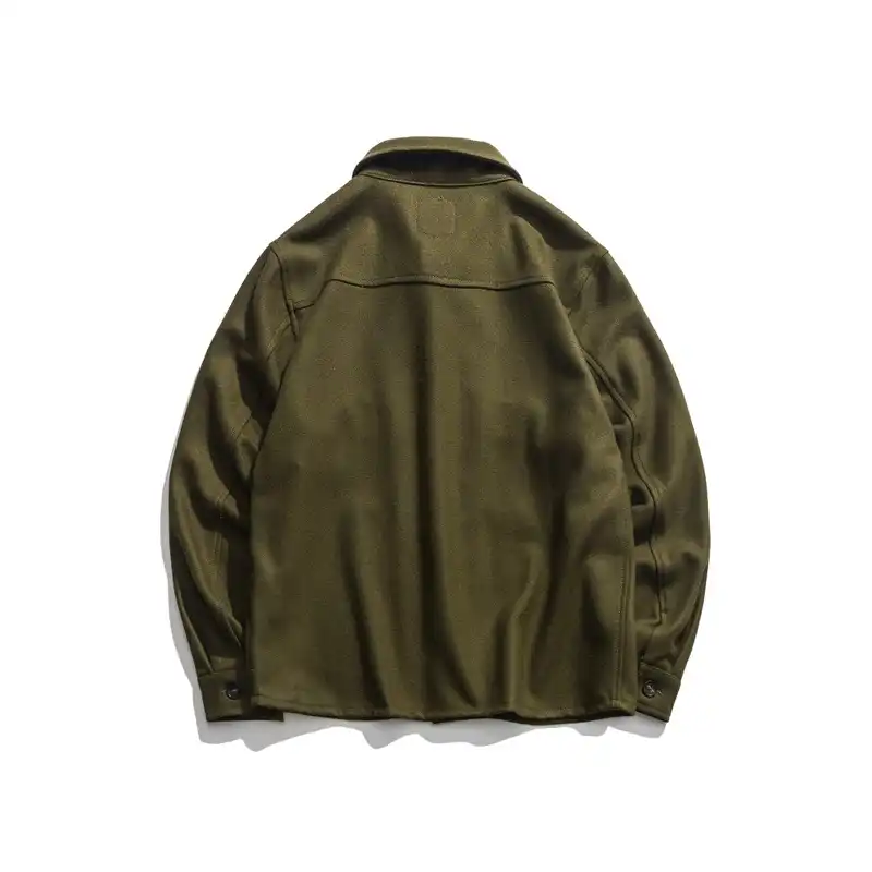 chaqueta verde oliva hombre