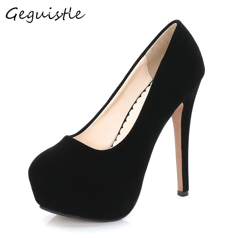 14 CM Super High Heel Shoes Women Fashion Peep Toe Thin Heel Sexy Single Shoes Elegant Large Size Pumps For EUR Size 35-46 14 CM Super High Heel Shoes Women Fashion Peep Toe Thin Heel Sexy Single Shoes Elegant Large Size Pumps For EUR Size 35-46