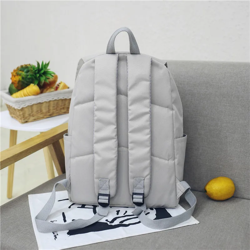 Menghuo Cover Backpack Women Leisure Travel Laptop Backpacks Men Business Mochila Waterproof Nylon Teenagers Student School Bags (42)