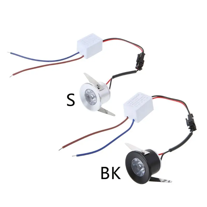 

85-265V LED Spotlight Mini Ceiling Down Bulbs TypeC Surface Mounted Lights Flashlight Decor For Cabinet Counter Showcase Bar