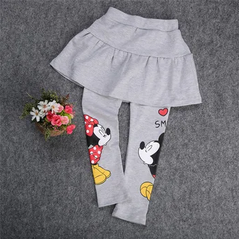 New Arrival Baby Child Kids Girl Toddlers Girls Legging Skirt-Pants Children's Girls Skirt pant bootcut For 2-7Kid 4