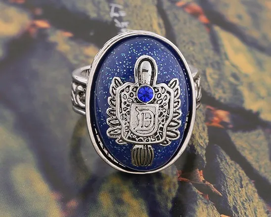 

1PC The Vampire Diaries Damon Salvatore Ring in gift box Size 8/9/10/11/12 Free shipping