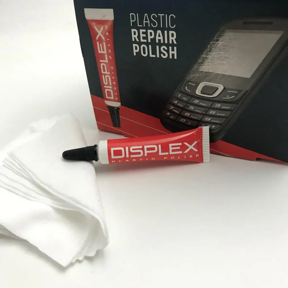 

DISPLEX Display Polishing Cream 5g Scratch Repair Paste with 5 pcs clean wipe For Mobile Phone MP3 Screen Scratches Repairing