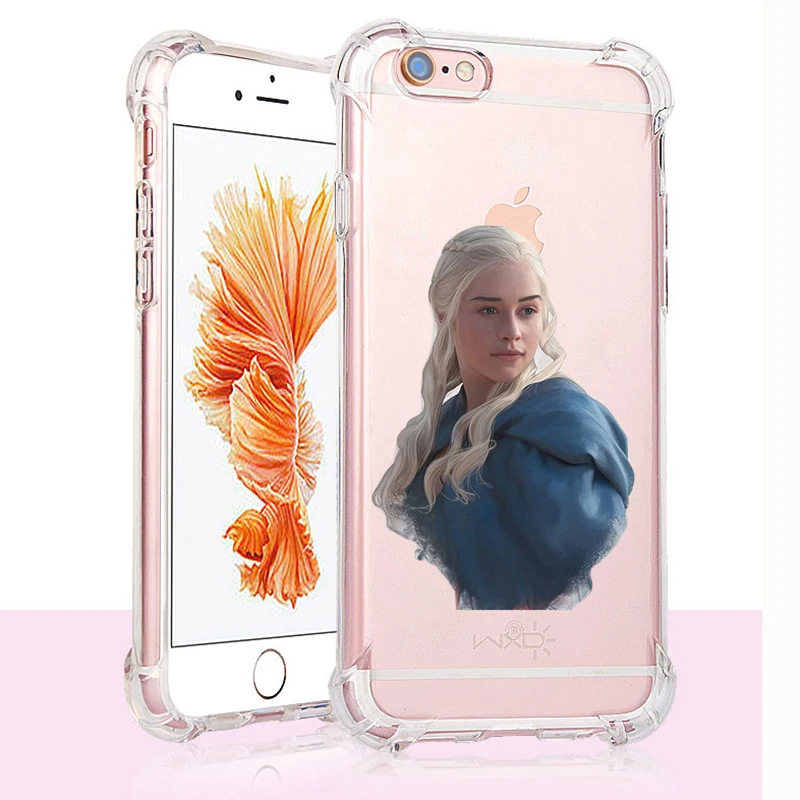 

GOT Game Of Throne Stark Soft Silicone Shockproof Case For Apple iPhone 5 5s SE 6 6s 7 8 Plus X XR XS Max Silicone Printed Cover