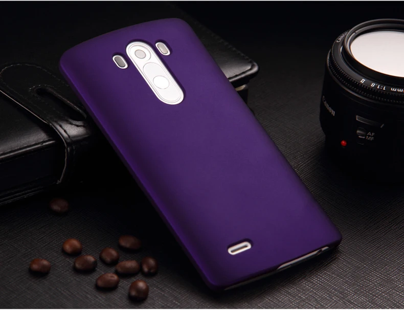 Матовая Пластик Coque 5.5For Lg G3 чехол для Lg G3 D855 D856 D857 D859 телефона чехол-лента на заднюю панель