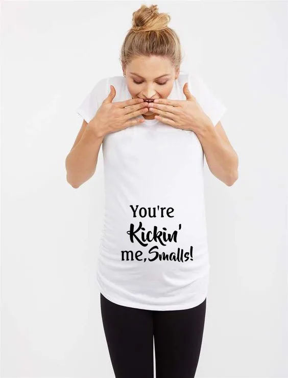 

Pregnant Maternity Mother Women Summer T Shirts Funny Pregnancy Tshirt T-shirt Clothes Plus Size Pregnant Mom Cute Shirt