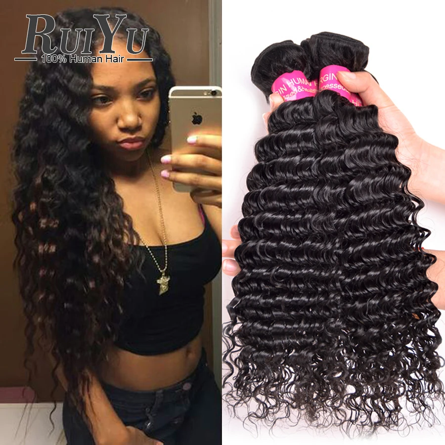 Malaysian Deep Wave Virgin Hair 3 Bundles 7a Malaysian Virgin Hair