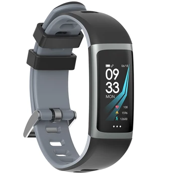 Silica Band G26 Rubber Case Heart Rate Fitness Tracker Bracelet with Bluetooth