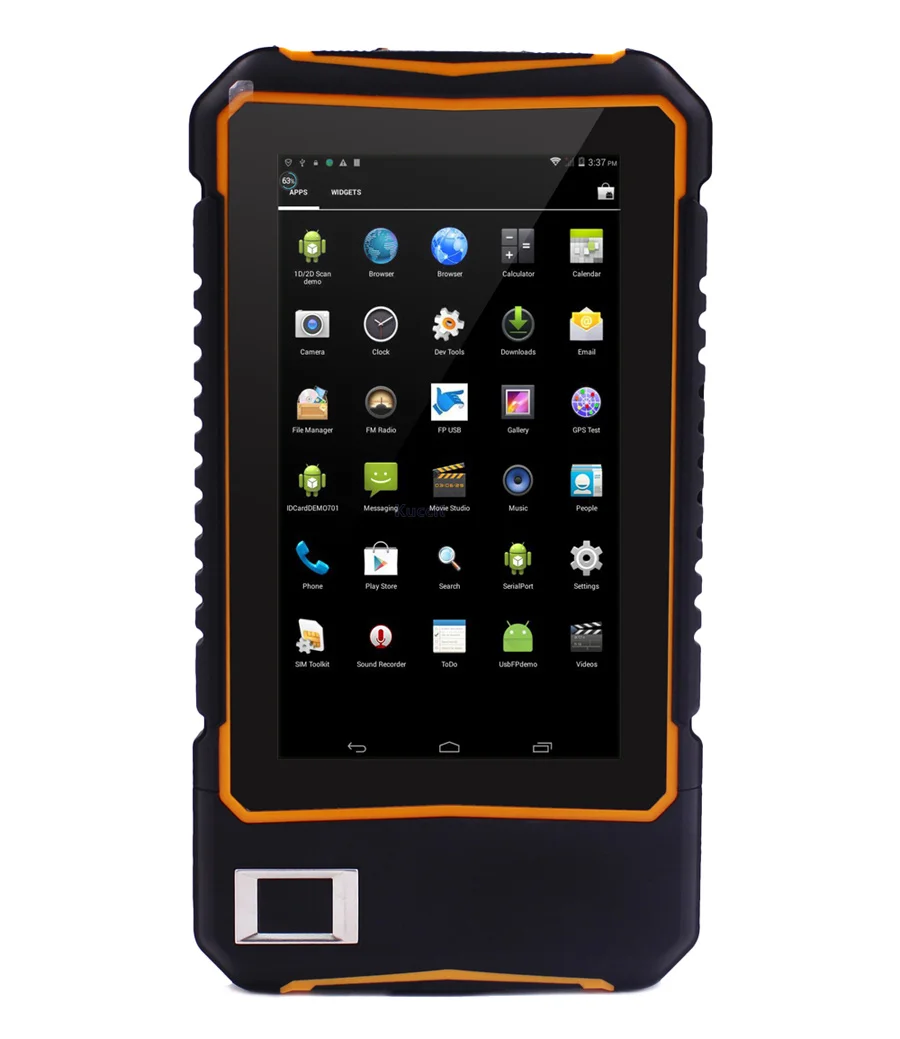 Портативный PDA Android 5 1 Прочный планшетный ПК 4G lte водонепроницаемый считыватель