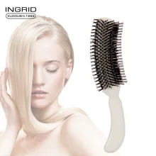 1 шт. распродажа пластиковая вечерняя расческа для волос профессиональная расческа S форма с стимуляцией кожи головы шпилька разглаживание Updos и распутывание волос