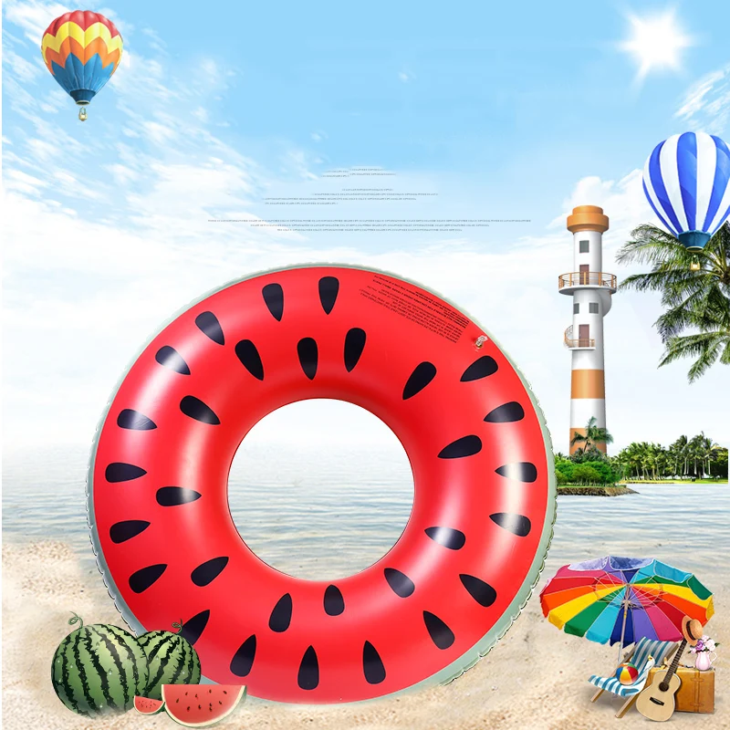 YUYU гигантский красный вишневый плавательный круг Apple бассейн ...