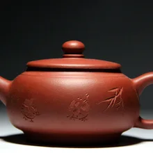 Горизонтальные чайник Исин все стороны натуральная Zisha Чайник известный специальный чайник