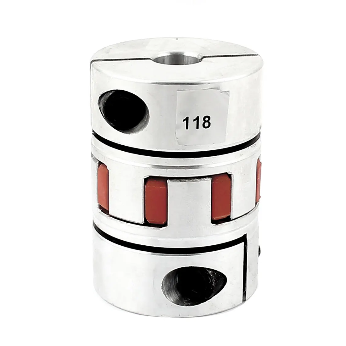 

15Mm X 15Mm Flexible Plum Coupling Shaft D55 L78 Cnc Stepper Motor Coupler Aluminum Alloy