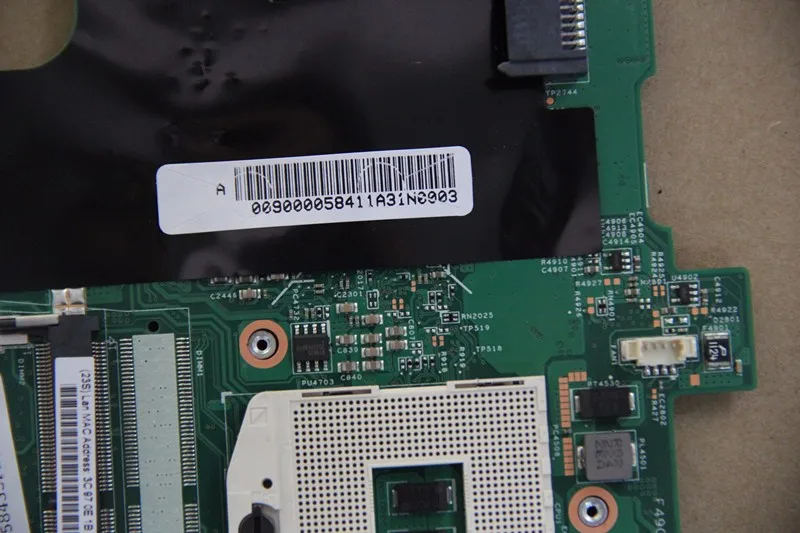 Материнская плата LG4858L 12206-1 для ноутбука lenovo G580 48.4WQ02.011 DDR3 полностью протестирована