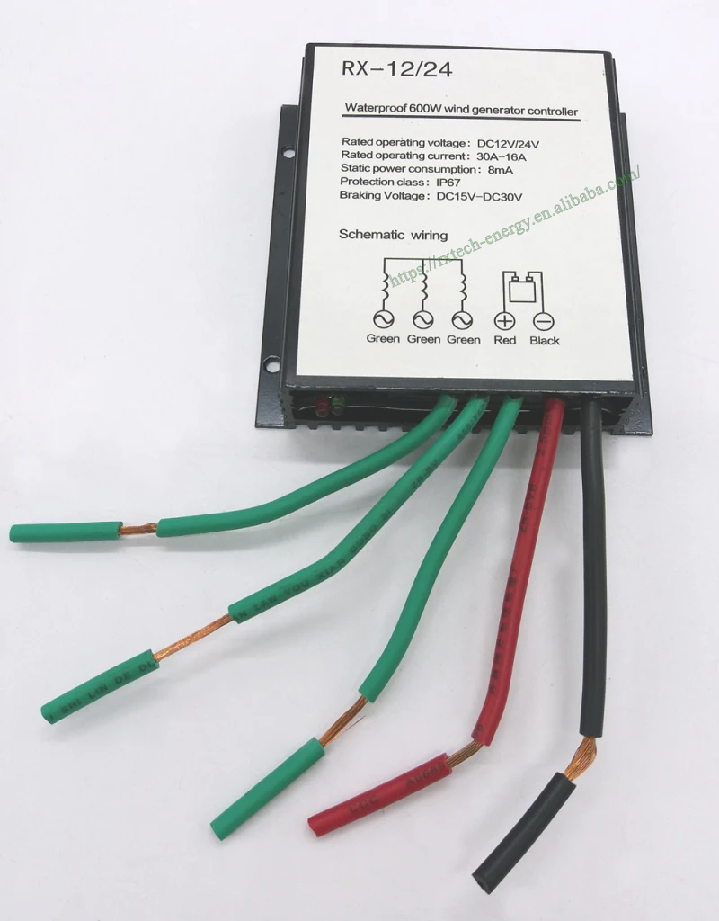 Ветряной генератор с 3/5/6 шт. лезвия контроллер 3 фазы 12 V/24 V поколения для Суши Лодка 3 года гарантии