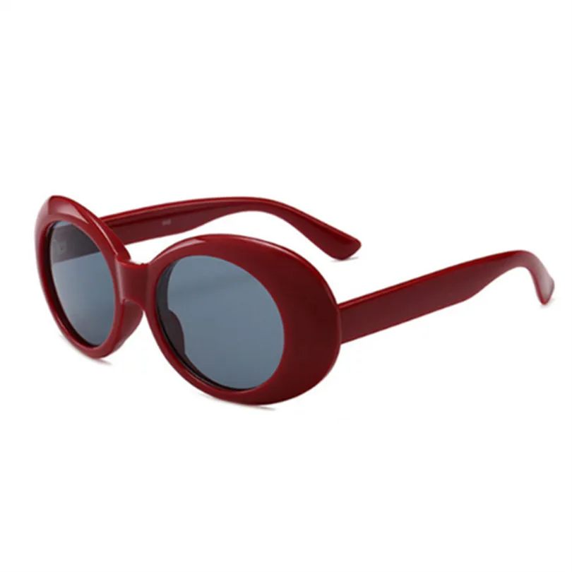 Очки унисекс, круглые солнцезащитные очки для мужчин и женщин, модные роскошные брендовые дизайнерские высококачественные зеркальные очки, мужские и женские солнцезащитные очки - Цвет линз: Purple Red