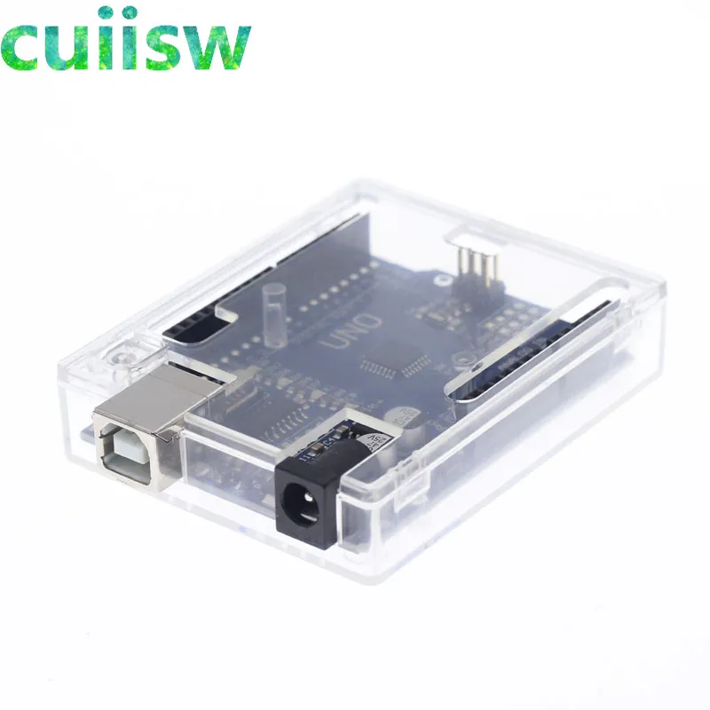 Черный ABS пластиковый чехол, прозрачный чехол для arduino UNO R3, не Raspberry pi, Модель b plus, хорошее качество