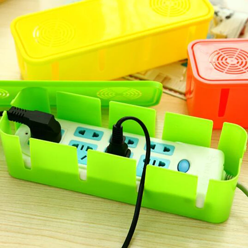 Storage Plastic Storage Box Organizer Rushed Wire Clip Cable Organizer