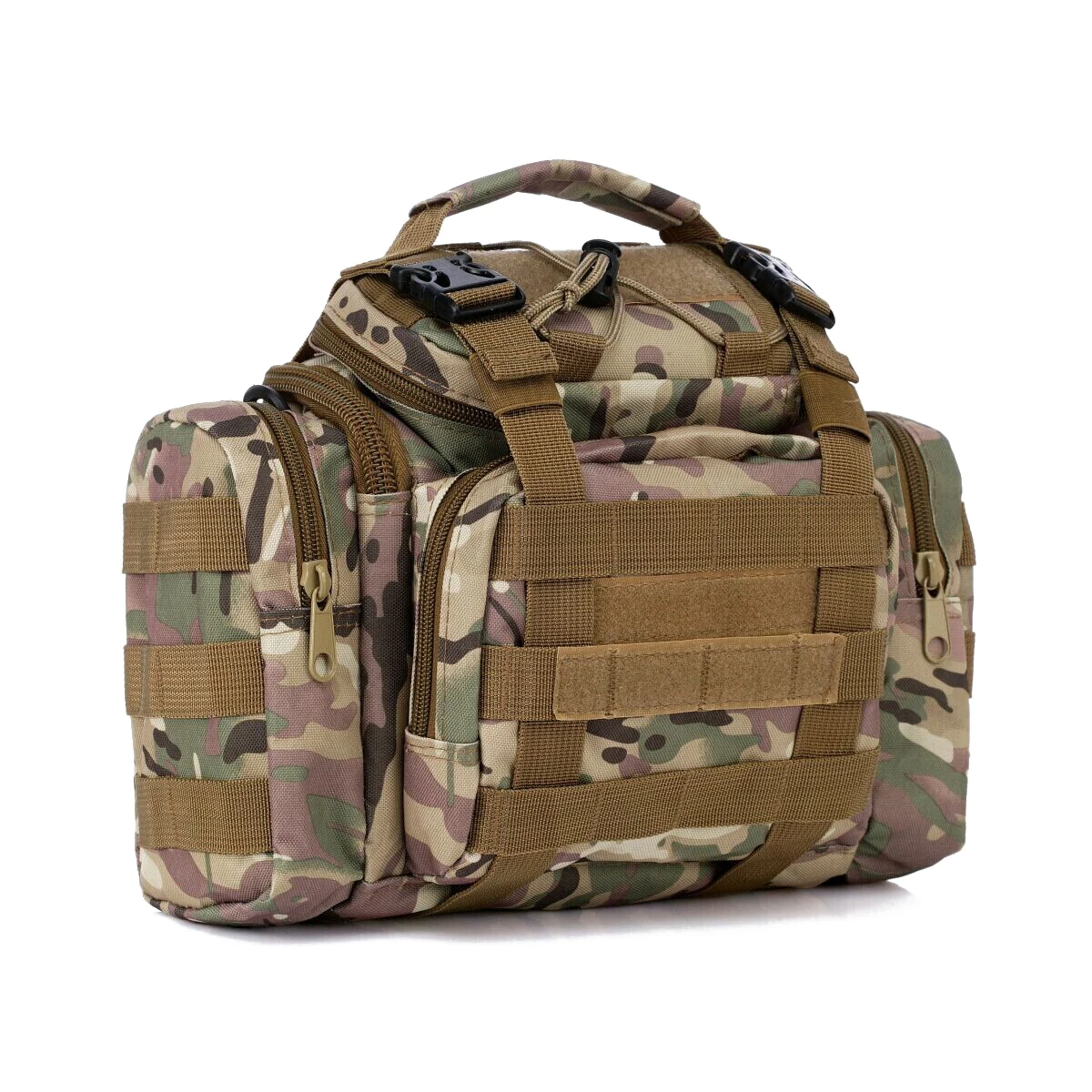 Sea/Carp/Fly Fishing Tackle Bag Waterproof Storage Waist Shoulder Carry