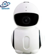 SSICON Wi-fi Câmera Olho De Peixe IP 1080 P de 180 Graus Visão Completa 1.44mm Lens Mini CCTV Câmera de 2MP Rede de Segurança Em Casa Wi-Fi câmera