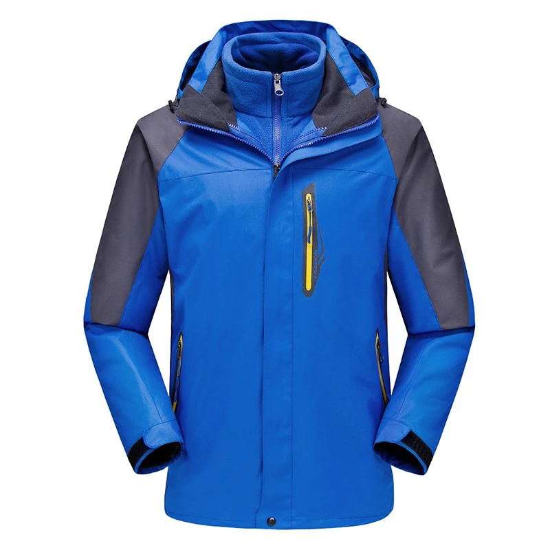 

CANDOMOM Cardigan Jackets Waterproof Thermal Two Piece Suit Jacket for Outdoors Riding Travel fishing Camping Skiing Coat