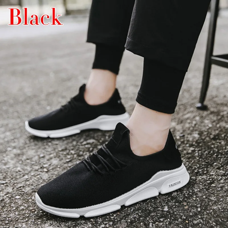Drop Shipping WEMYUJH 2019 New Men Sneakers No-slip Vulcanize Shoes Male Air Mesh Lace Up Wear-resistant Shoes Tenis Masculino Drop Shipping WEMYUJH 2019 New Men Sneakers No-slip Vulcanize Shoes Male Air Mesh Lace Up Wear-resistant Shoes Tenis Masculino