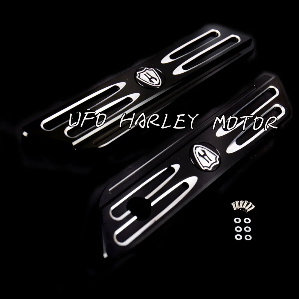 Buy New Shallow Cut Saddlebag Latch Cover For Harley