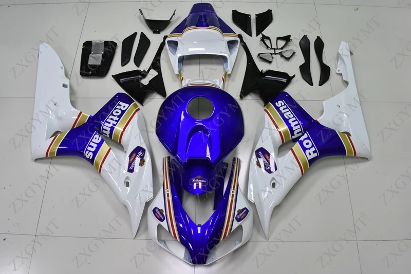 Abs обтекатель CBR1000RR 2006-2007 белого и синего цвета Пластиковые обтекатели CBR1000 RR 2007 обтекателя Fireblade 2007