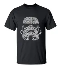 Hombres 2016 de Moda de Verano star wars Yoda/Darth Vader Única Masculina Streetwear T-Shirt Hombre Casual de las Camisetas de máscaras de Palabras Hip Hop(China (Mainland))