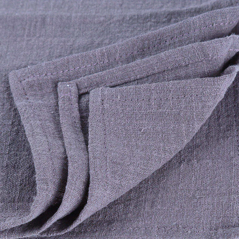 Japanese Style Table Napkins Cotton Linen Dessert Table Napkins Solid Simple Tea Cup Mat Towels Kitchen Dishcloth Placemats