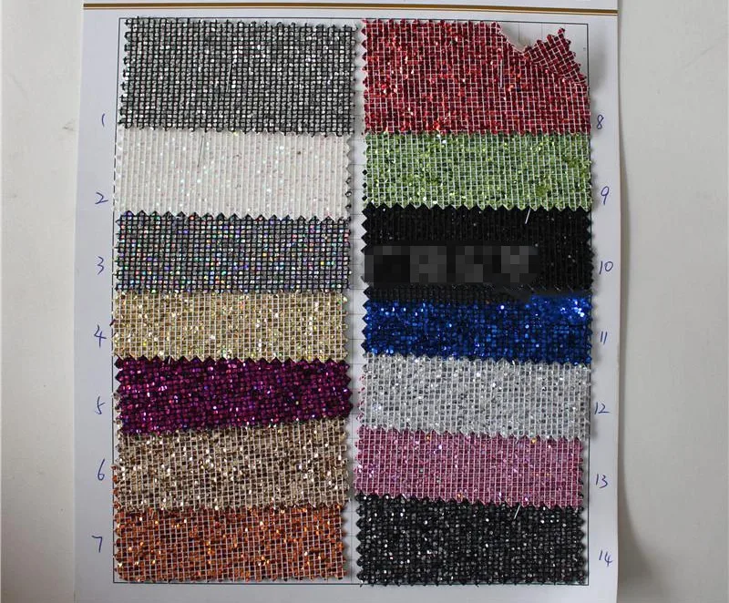 

Diamond Glitter glitter light bag decorative DIY materials pu leather glitter leatherette fabric