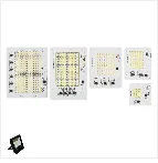 Умная Светодиодная лампа IC 2835SMD, 10 Вт, 20 Вт, 30 Вт, 50 Вт, 100 Вт, AC 220 В-240 в, сделай сам, для наружного прожектора, сада, холодный белый, теплый белый