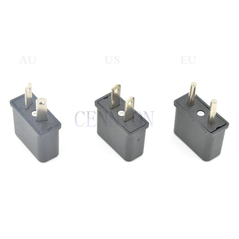

Black US to EU AU to US AC Power Plug Travel Adapter Converter 100pcs small parcel way