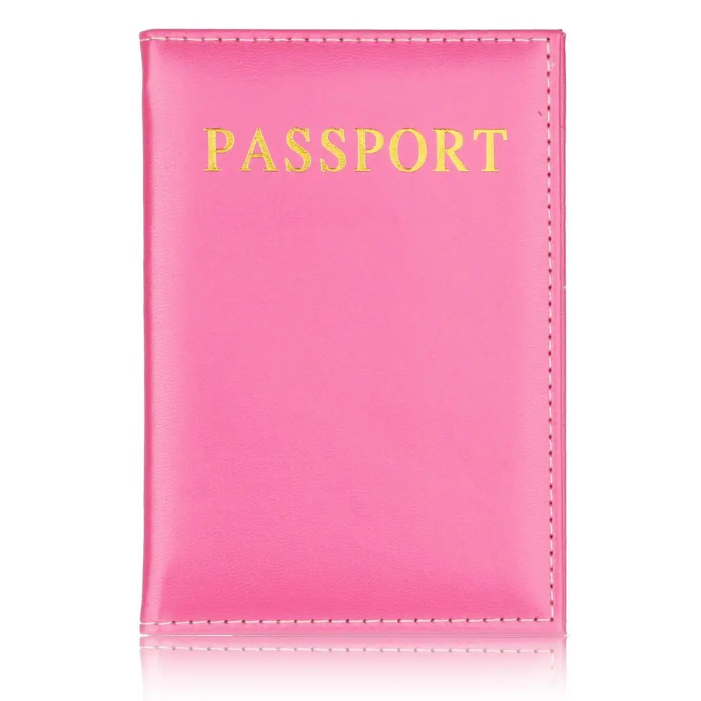 TRASSORY, универсальный держатель для паспорта, дешевые кожаные обложки для паспорта, легкие, бизнес, путешествия, багаж, Обложка для паспорта, золотой чехол