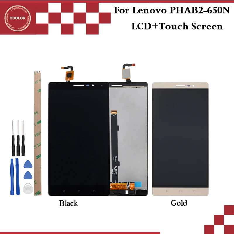 Ocolor для lenovo Phab2 Phab 2 PB2-650 PB2-650N PB2-650M PB2-650Y ЖК-дисплей Дисплей и Сенсорный экран
