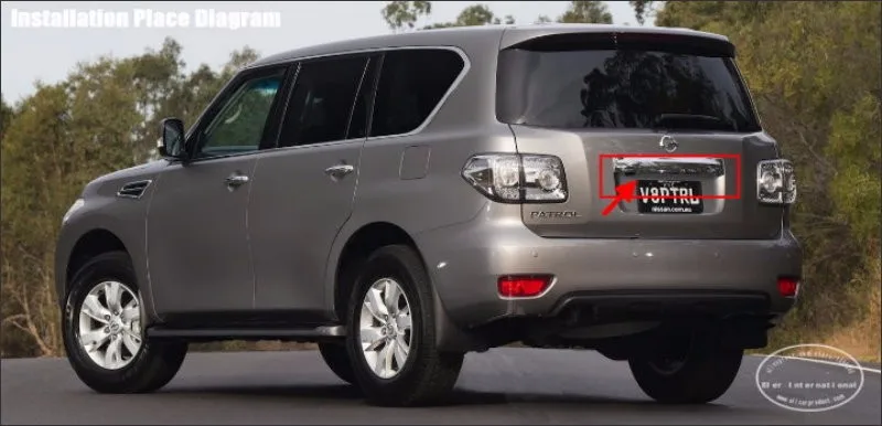 Nissan-Patrol-license-plate-lamp