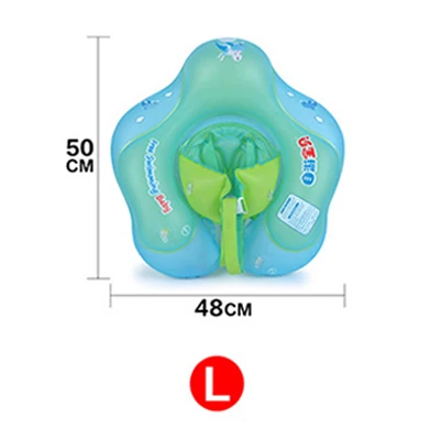 Детские надувные круг спасательный круг подмышки буй Дети младенческой плавание ming тренажер для занятия спортом дети надувные изделия для плавания бассейн пляжные аксессуары - Цвет: L
