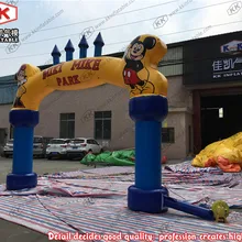 0.55 мм ПВХ брезент мультфильм надувные арки для Детская Вечеринка события