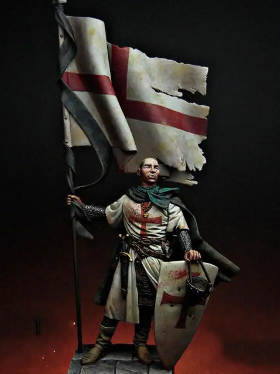 

1/24 Resin Figure Building Kit Templar Standard soldier