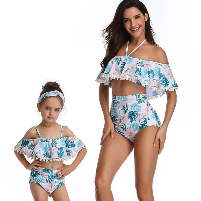 mommy and me plus size bathing suits