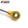Amortiguador de dirección CNC MT07 MT09 FZ MT 09, estabilizador lineal de seguridad invertida sobre bicicleta de 600CC para KTM Kawasaki Suzuki ► Foto 3/6