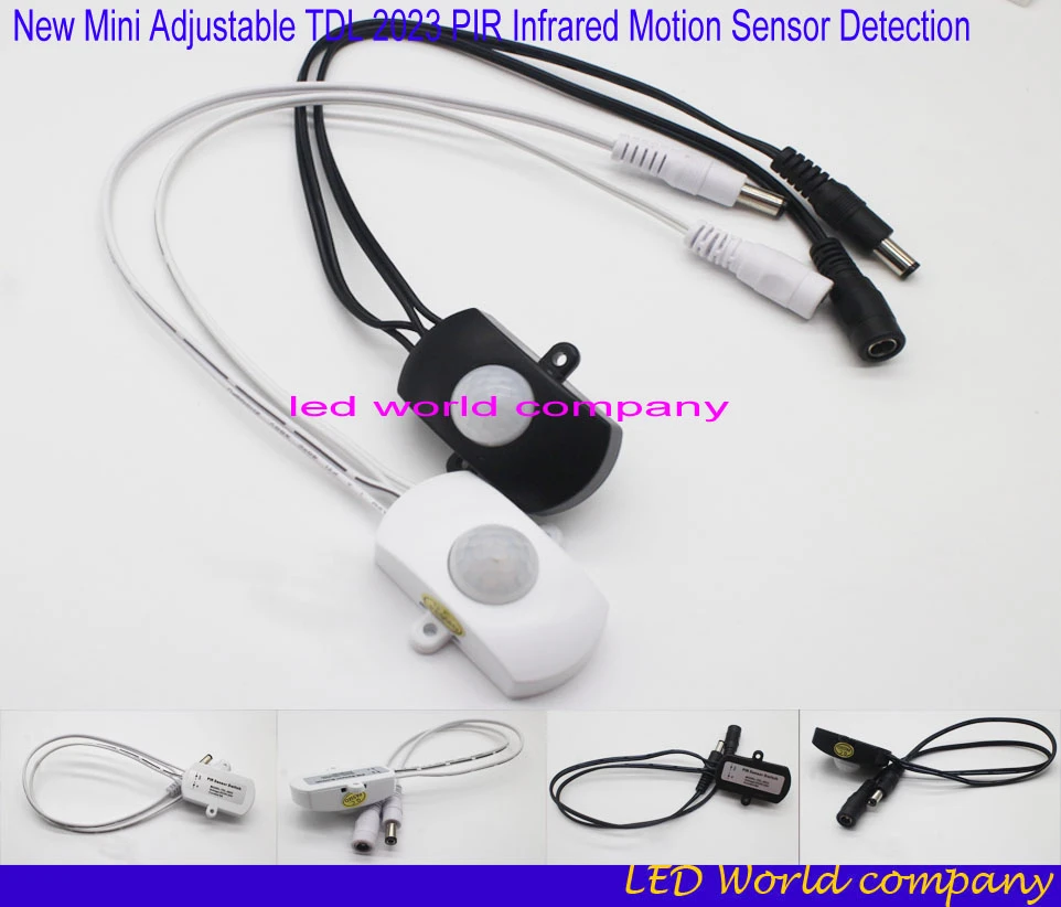 2017 New Mini Adjustable Tdl 2023 Pir Infrared Motion Sensor Detection