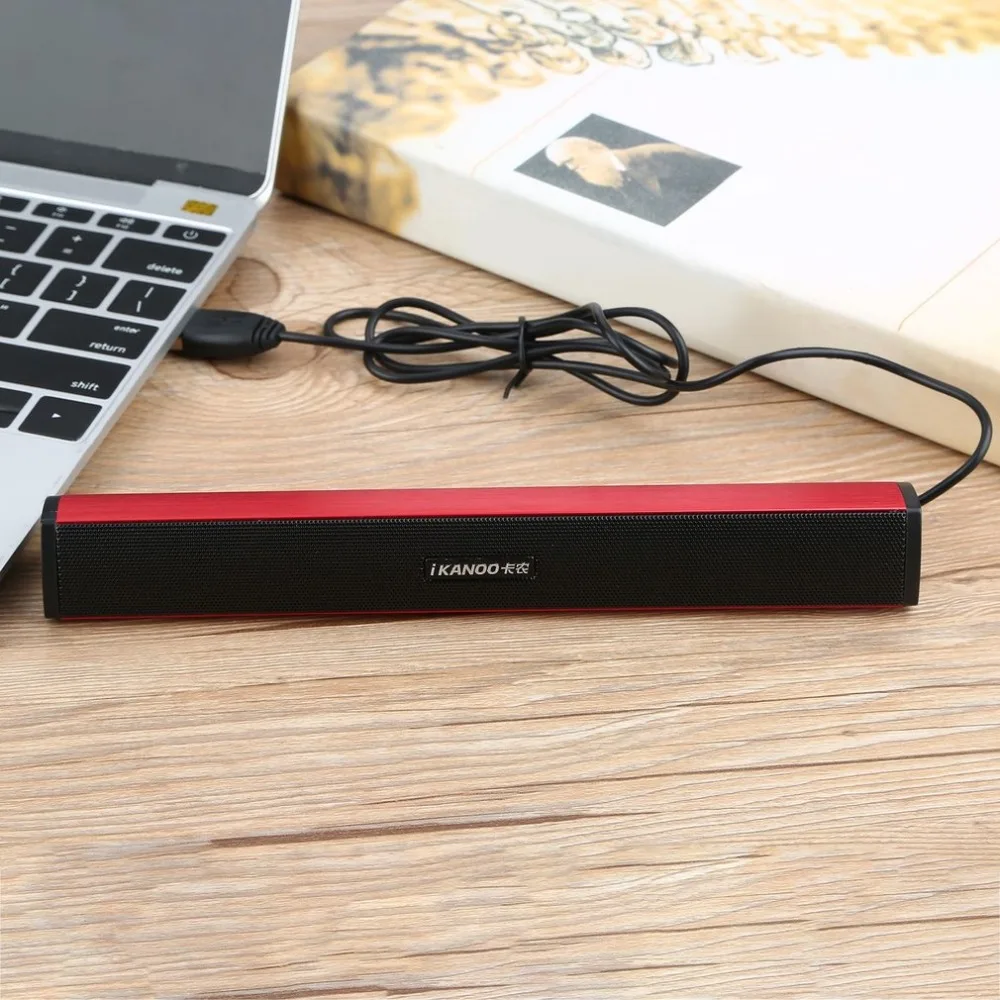 IKANOO 3 5 мм USB мощность ноутбук компьютер ПК аудио динамик стерео усилитель