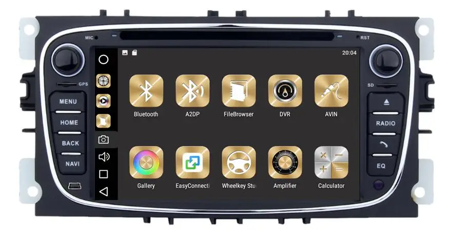 Sale IPS 32g 4GRam 7" Android 8.01 Car Audio for Ford Fusion Galaxy Cmax Fiesta Kuga  Headunit Stereo Vedio GPS Navi Multimedia Radio 2
