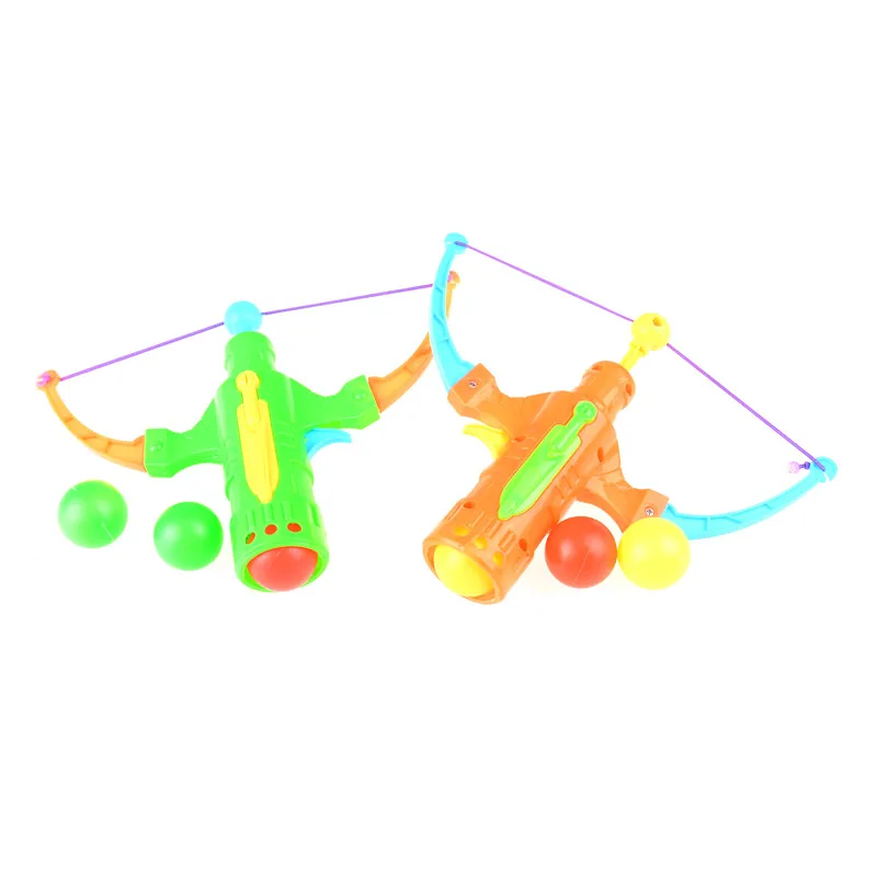 

Plastic Arrow Table Tennis Gun Bow Archery Ball Flying Disk Shooting Toy Outdoor Sports Children Gift Slingshot Hunting Boy Toy