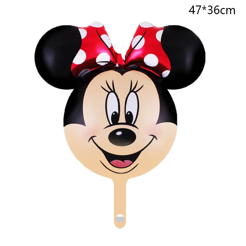 Mickey Minnie Mouse aluminum balloons baby shower girl boy birthday party wedding Valentine's Day decor globos balloon 47X36cm