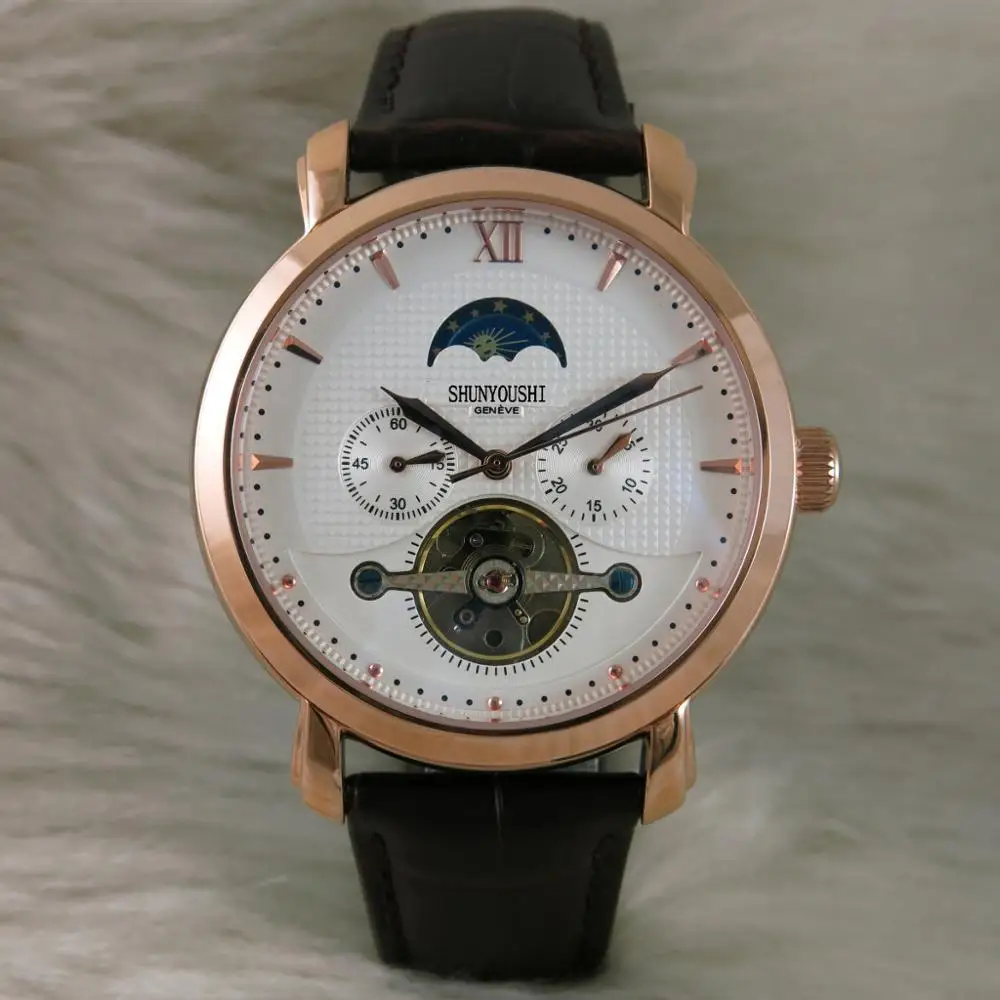 

A05207 Mens Watches Top Brand Runway Luxury European Design Automatic Mechanical Watch